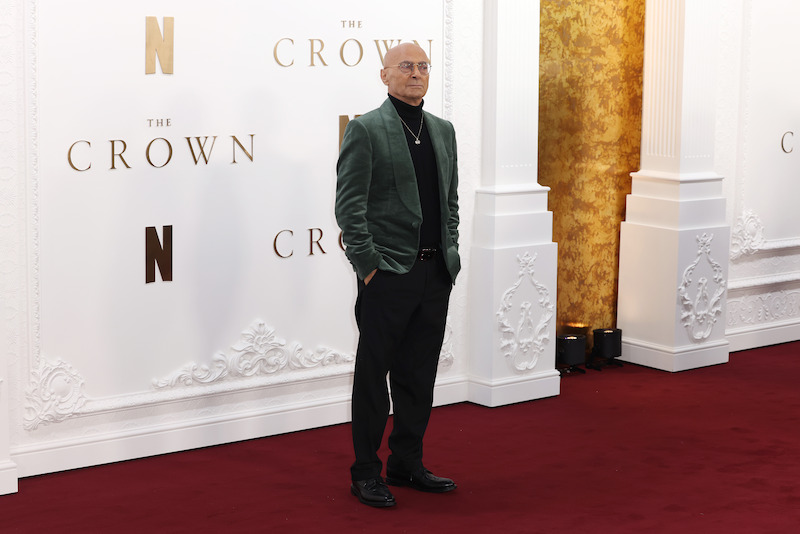 Salim Daw attends The Crown finale celebration at The Royal Festival Hall.