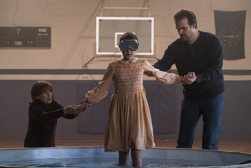 Winona Ryder as Joyce Byers, Brown as Eleven and David Harbour as Jim Hopper - See 36 Photos of Millie Bobby Brown as Everyone’s Favorite Hawkins