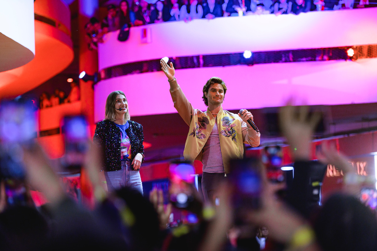 Chase Stokes at Tudum: A Global Fan Event in Brazil.