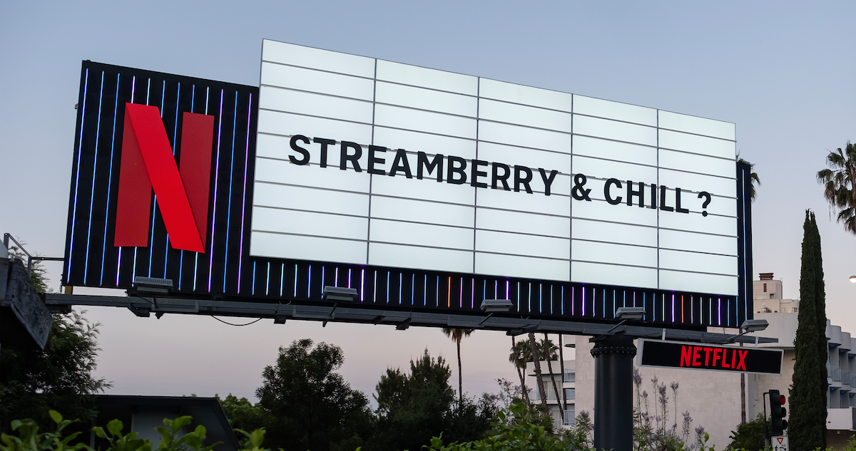 Black Mirror Sunset Billboard