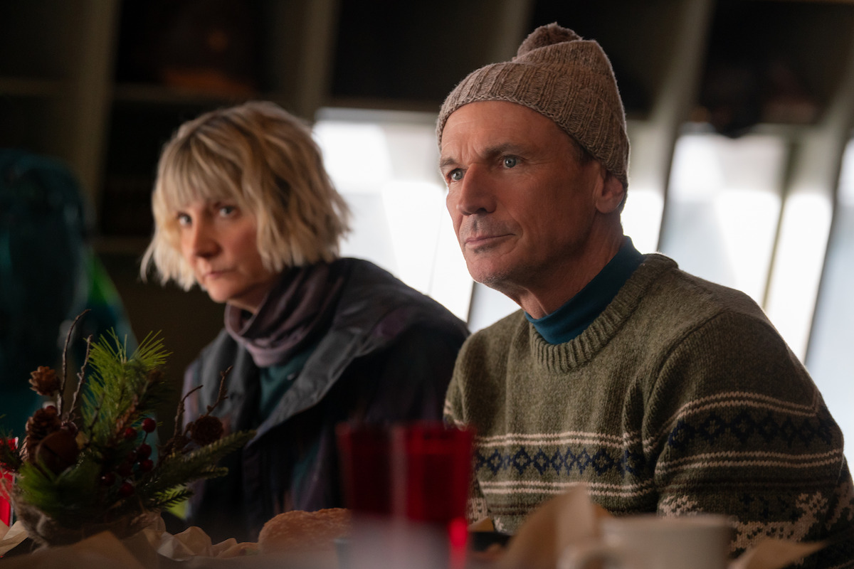 Kerri Kenney as Anne and Toby Huss as Terry in ‘The Four Seasons’