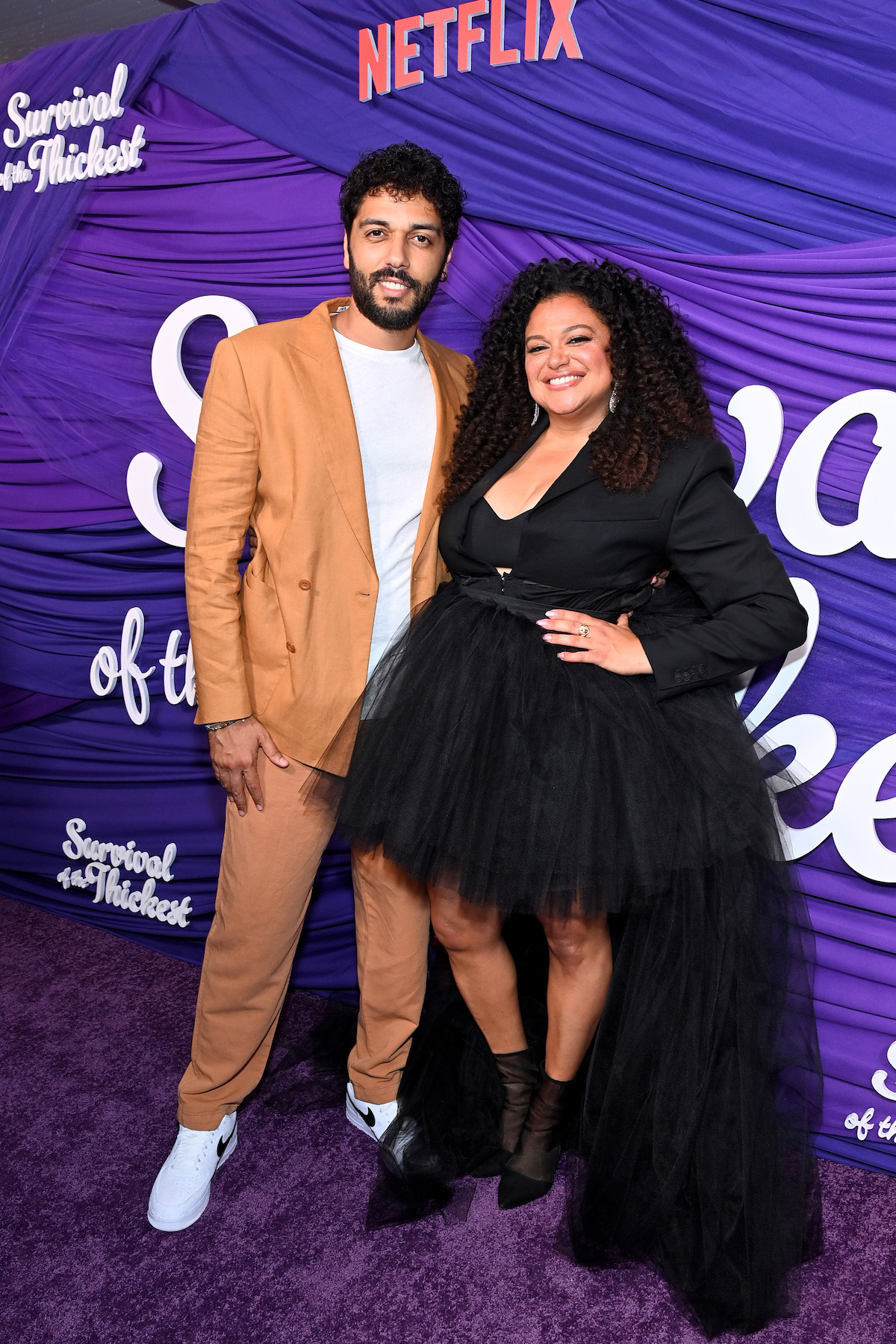 Michelle Buteau and 'Survival of the Thickest' Cast Hit Red Carpet