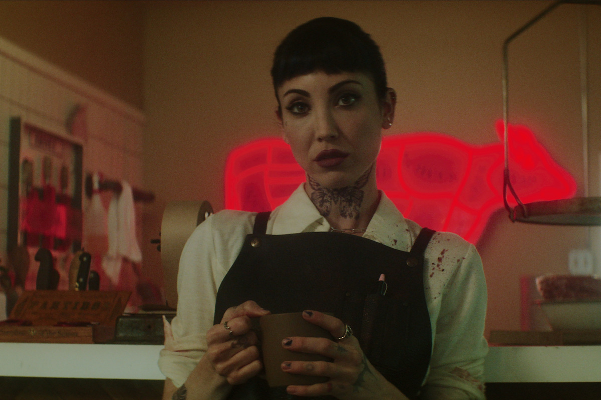 Briana Cuoco as Jenny the butcher in ‘Dead Boy Detectives’