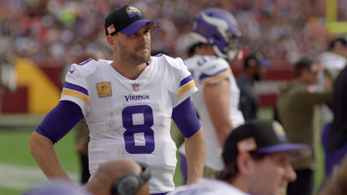 Minnesota Vikings Quarterback Kirk Cousins Talks Controversial Fourth-Down  Throw on Netflix's Quarterback