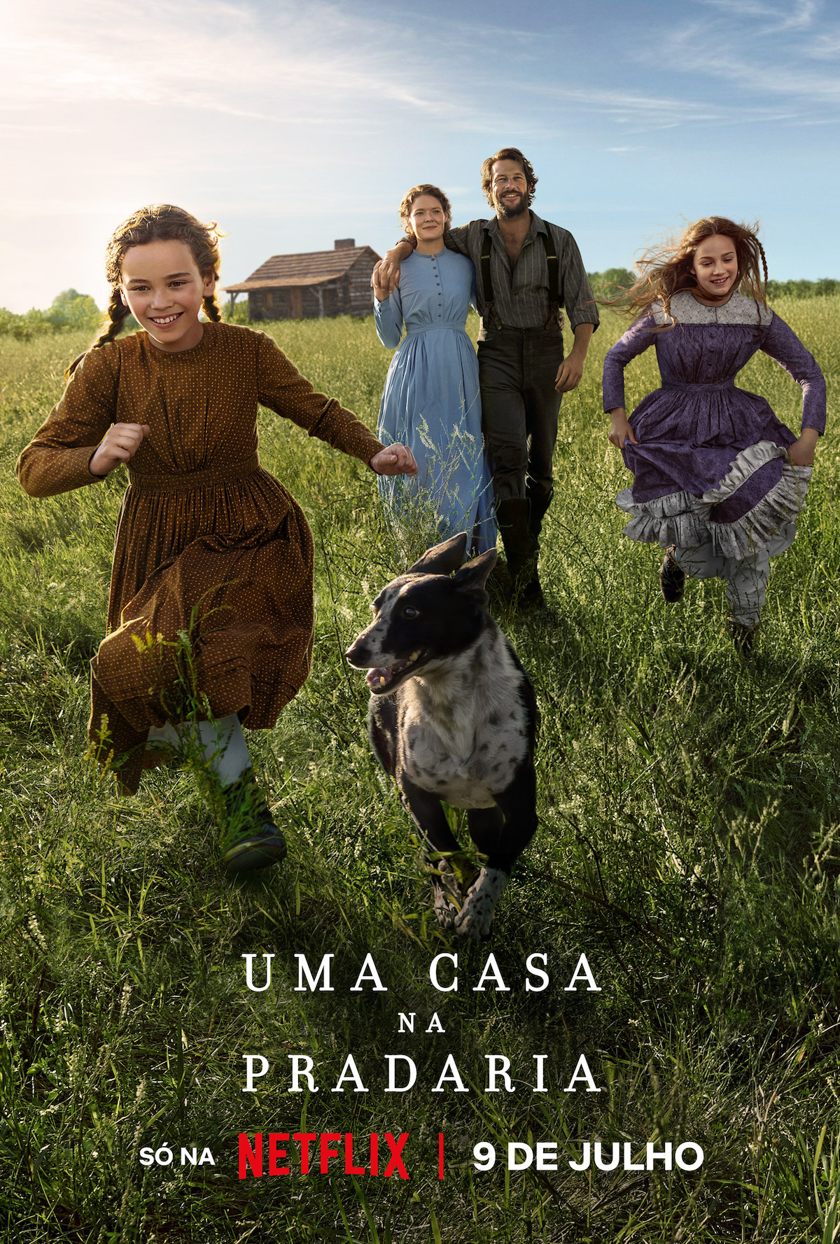 Pôster oficial de ‘Uma Casa na Pradaria’.