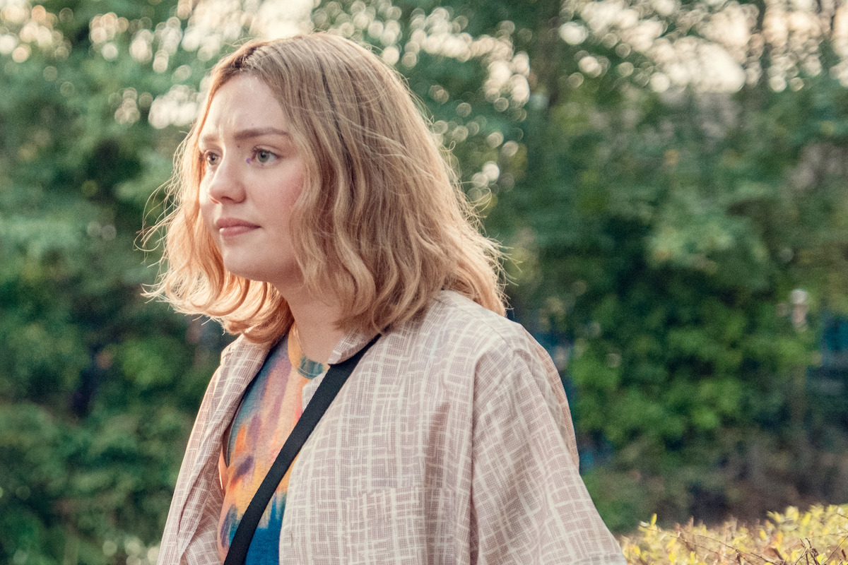 Kizzy Edgell as Darcy shows a concerned expression in Season 3 of ‘Heartstopper.’