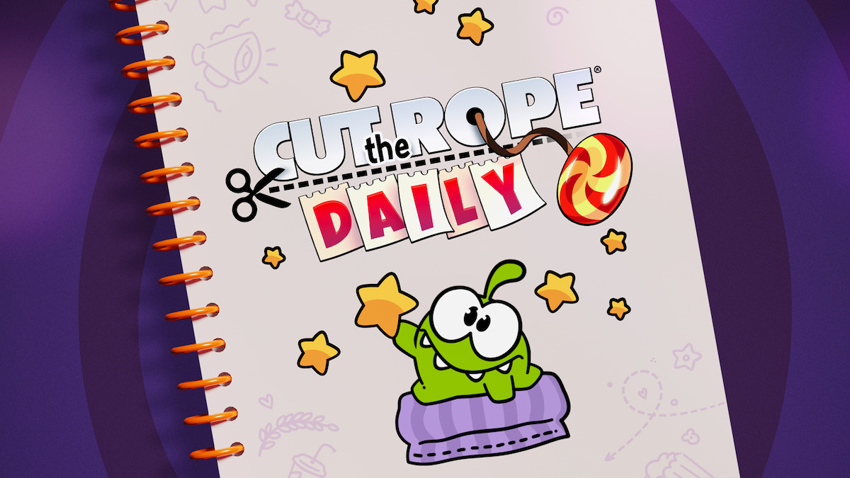 Video trailer for 'Cut the Rope Daily' mobile game. 