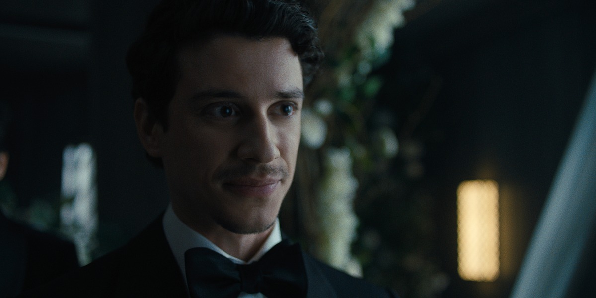 Adam DiMarco as Nicky Cunningham in ‘Something Very Bad Is Going to Happen’