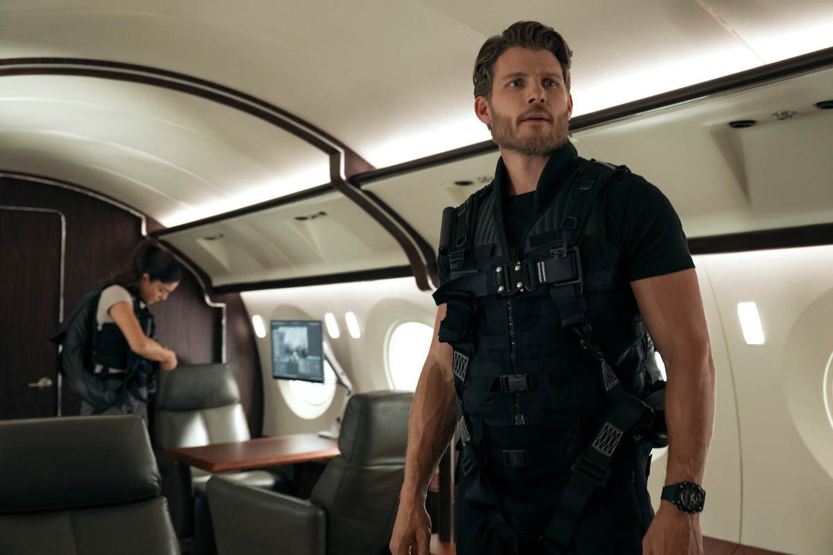 Travis Van Winkle as Aldon Reece in ‘FUBAR’ Season 2.