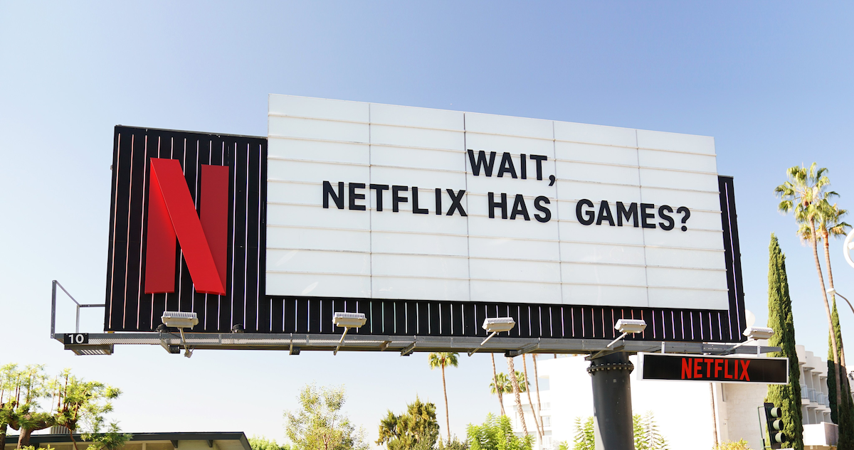Netflix games Sunset marquee