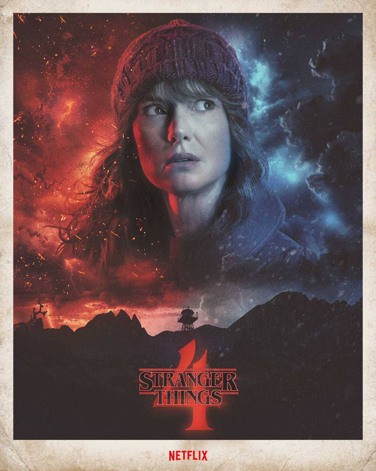 Stranger things promo poster