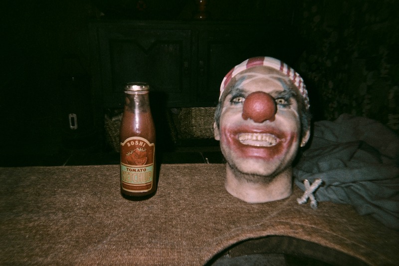 A prop of Buggy the Clown's head on the set of Season 1 of 'One Piece.'