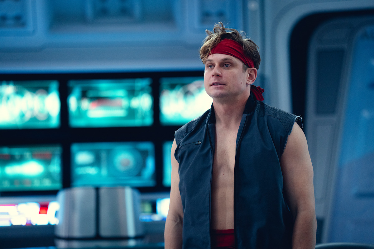 Billy Magnussen as Karl in Season 7 of ‘Black Mirror’