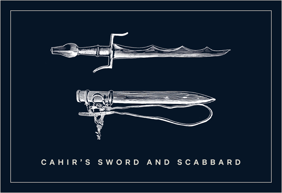 Cahir’s Sword and Scabbard