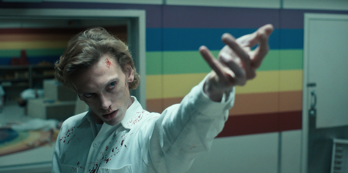 STRANGER THINGS. Jamie Campbell Bower as Peter Ballard in STRANGER THINGS. Cr. Courtesy of Netflix. © 2022