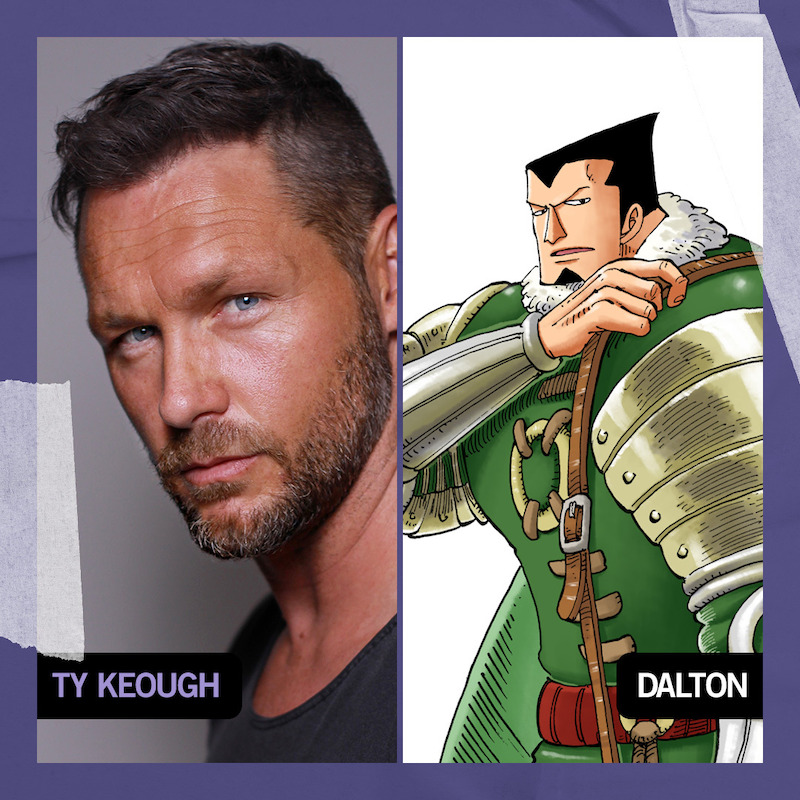 Ty Keogh (24 Hours To Live) as Dalton in ‘One Piece’ Season 2.