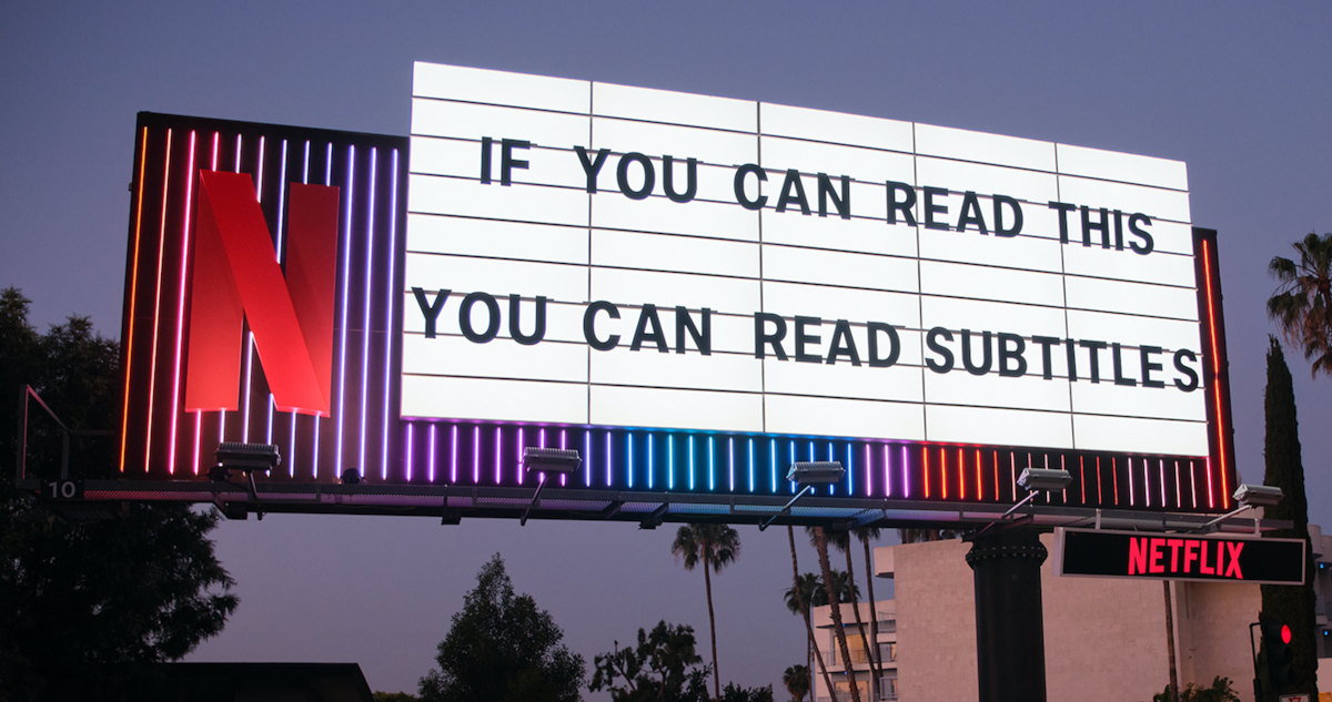 Subtitles Sunset marquee