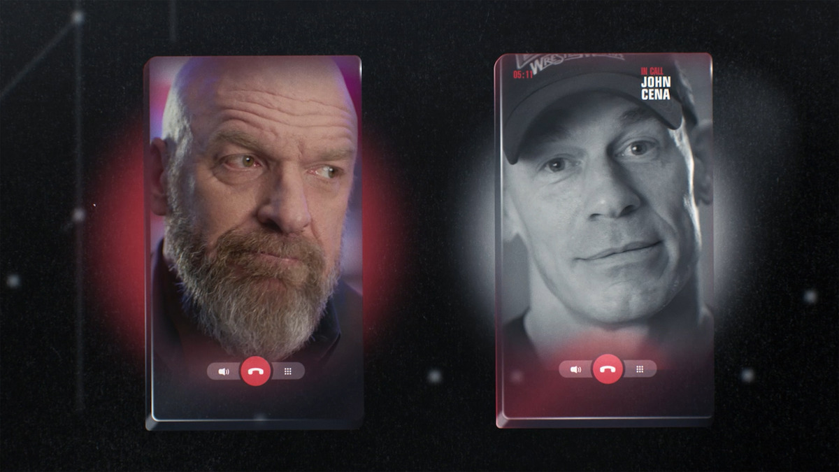 Triple H and John Cena