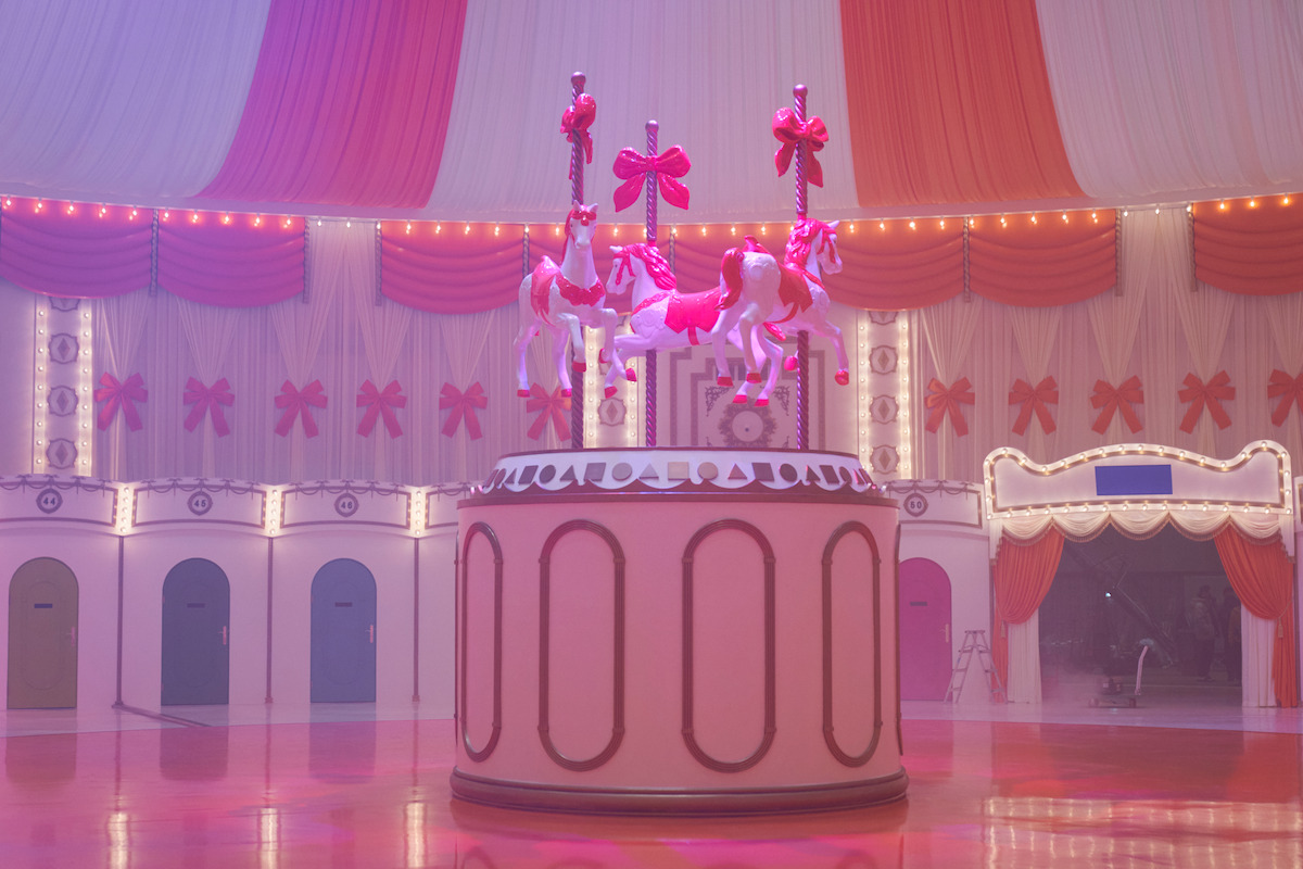 Pink carousel set in Season 2 of ‘Squid Game’