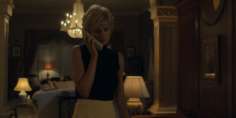 Princess Diana On the phone