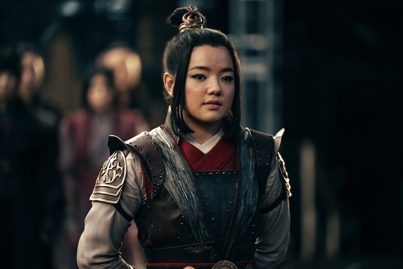 Elizabeth Yu as Azula in Season 1 of 'Avatar: The Last Airbender'