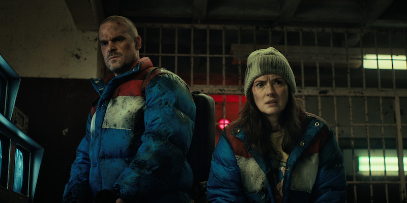 From left: Harbour as Hopper and Ryder as Joyce in Stranger Things Season 4, Volume 2. - See Over 100 Photos From ‘Stranger Things’ Season 4 Volume 2