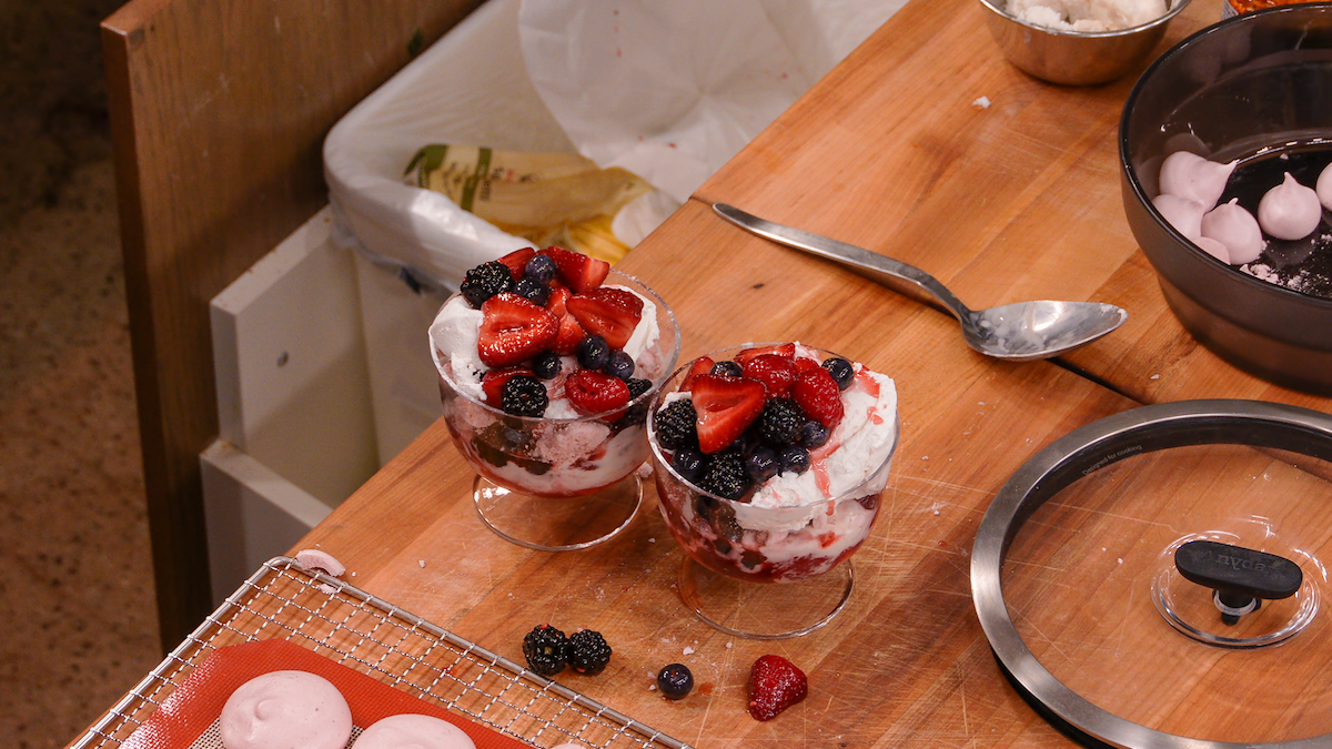 David Chang’s Vegan Eton Mess