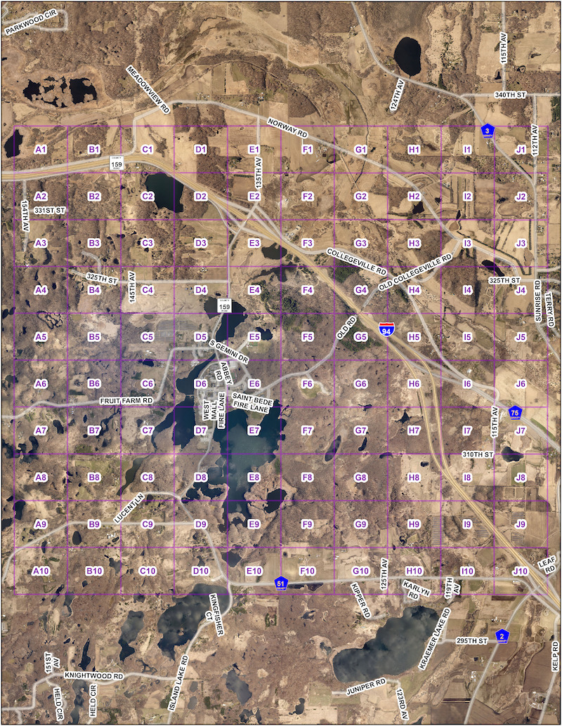 This map shows some of the areas searched during the Stearns County Sheriff’s investigation into Joshua’s disappearance.  - What Happened to Josh Guimond? - Search area maps