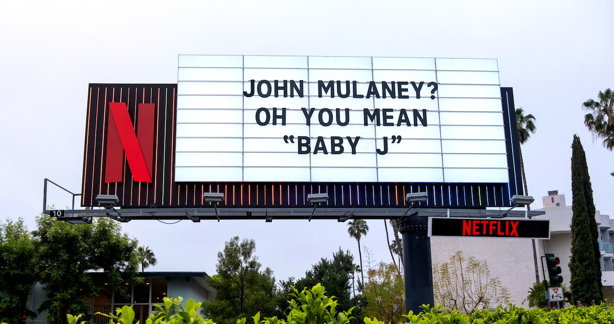 John Mulaney Sunset marquee