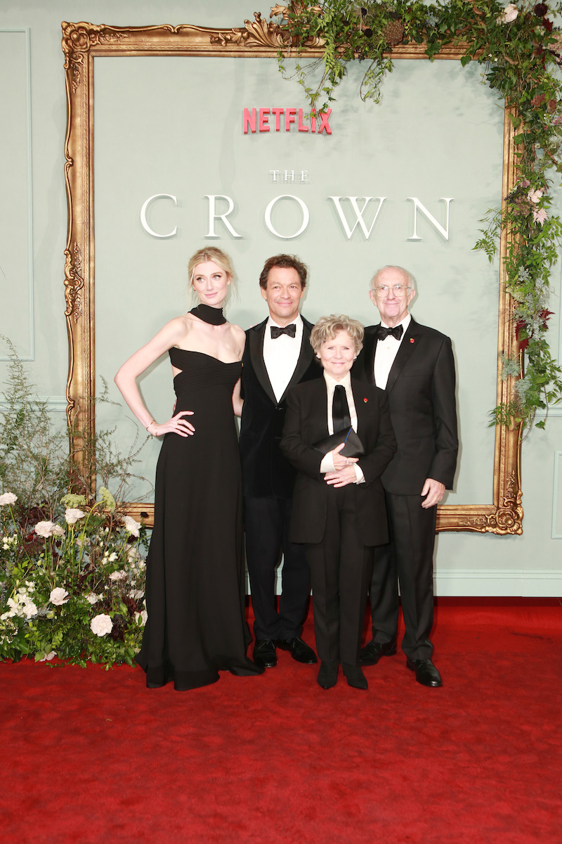 From left: Elizabeth Debicki, Dominic West, Imelda Staunton and Jonathan Pryce