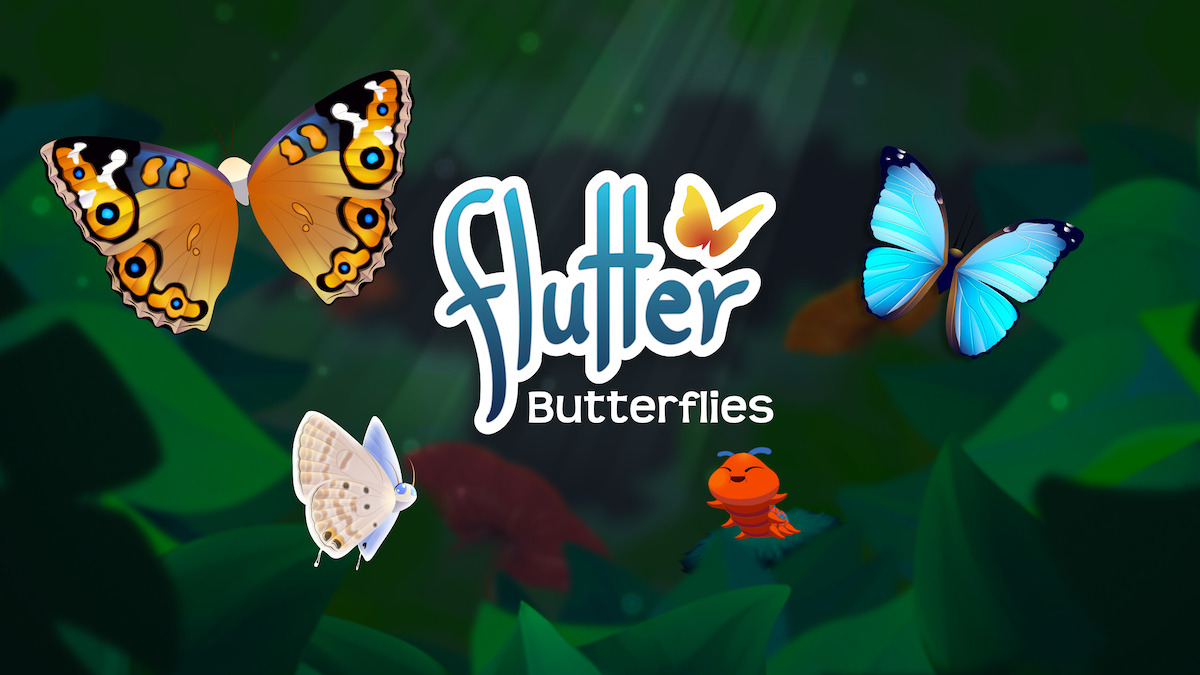 Flutter Butterflies key art
