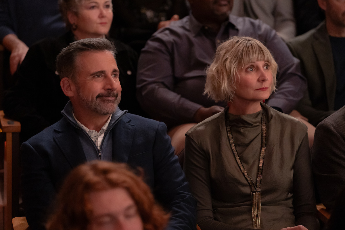 Steve Carell as Nick and Kerri Kenney as Anne in ‘The Four Seasons’
