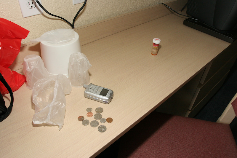 This mysterious silver phone was not listed in the LVMPD’s reported evidence list - ‘Unsolved Mysteries’ Volume 3 Bonus Material - Photos of the Scene