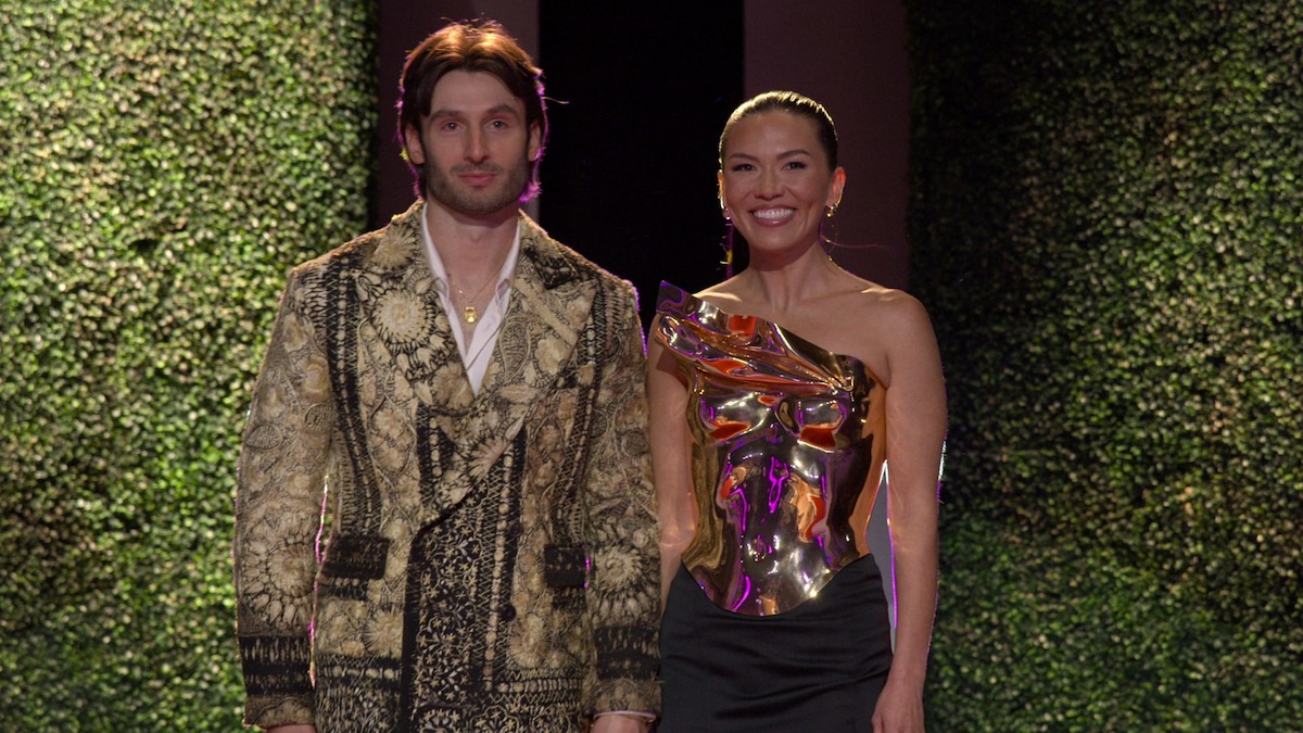 Garrett and Taylor at the ‘Love Is Blind’ Reunion.