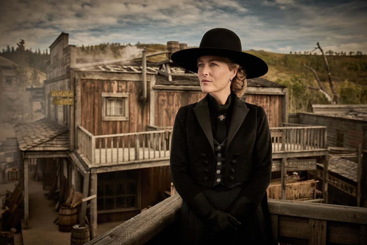 Gillian Anderson as Constance Van Ness in 'The Abandons'