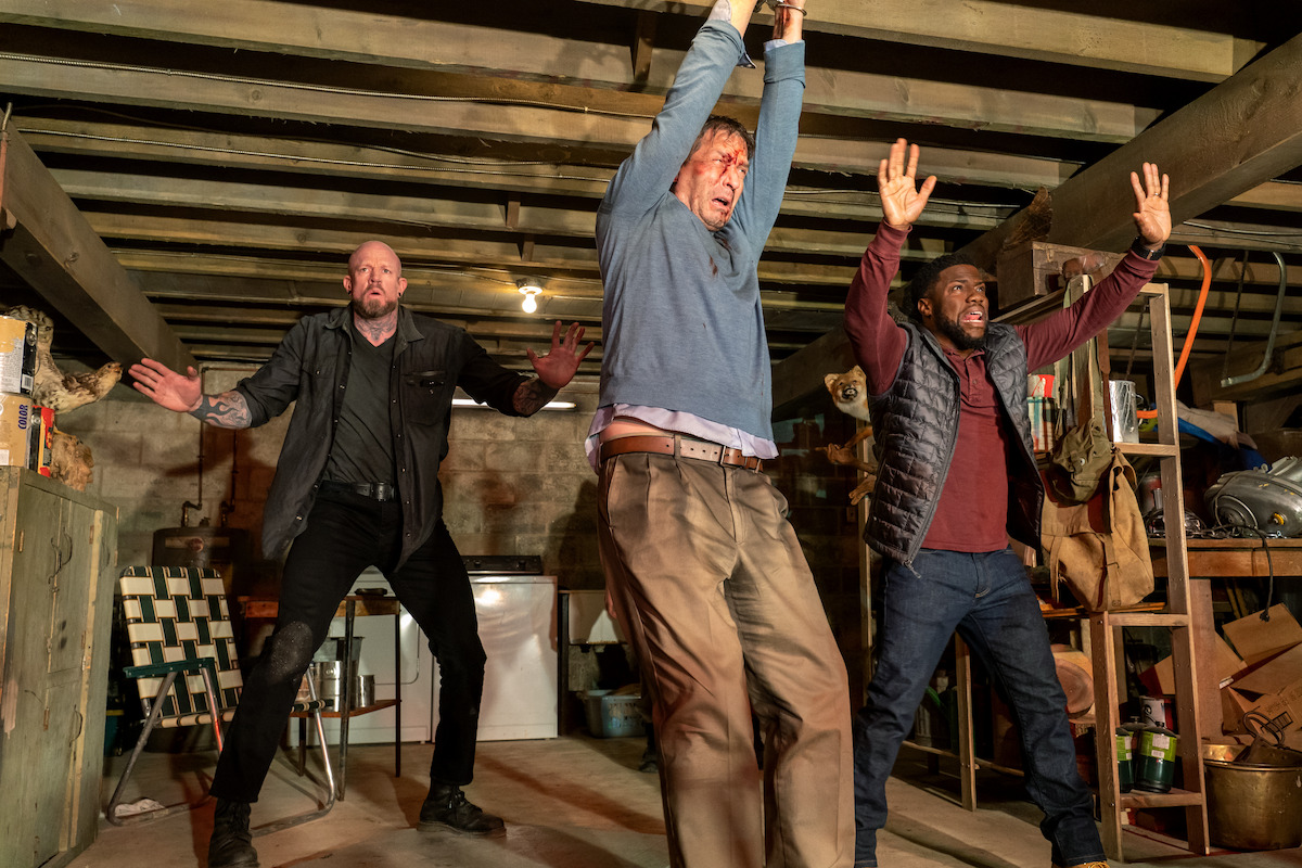 Rob Archer and Kevin Hart in The Man from Toronto. - Kevin Hart and Woody Harrelson Team Up in ‘The Man from Toronto’ 