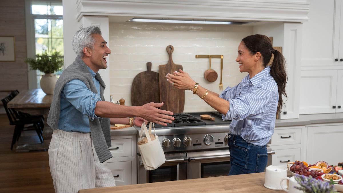 Tan France and Meghan, Duchess of Sussex