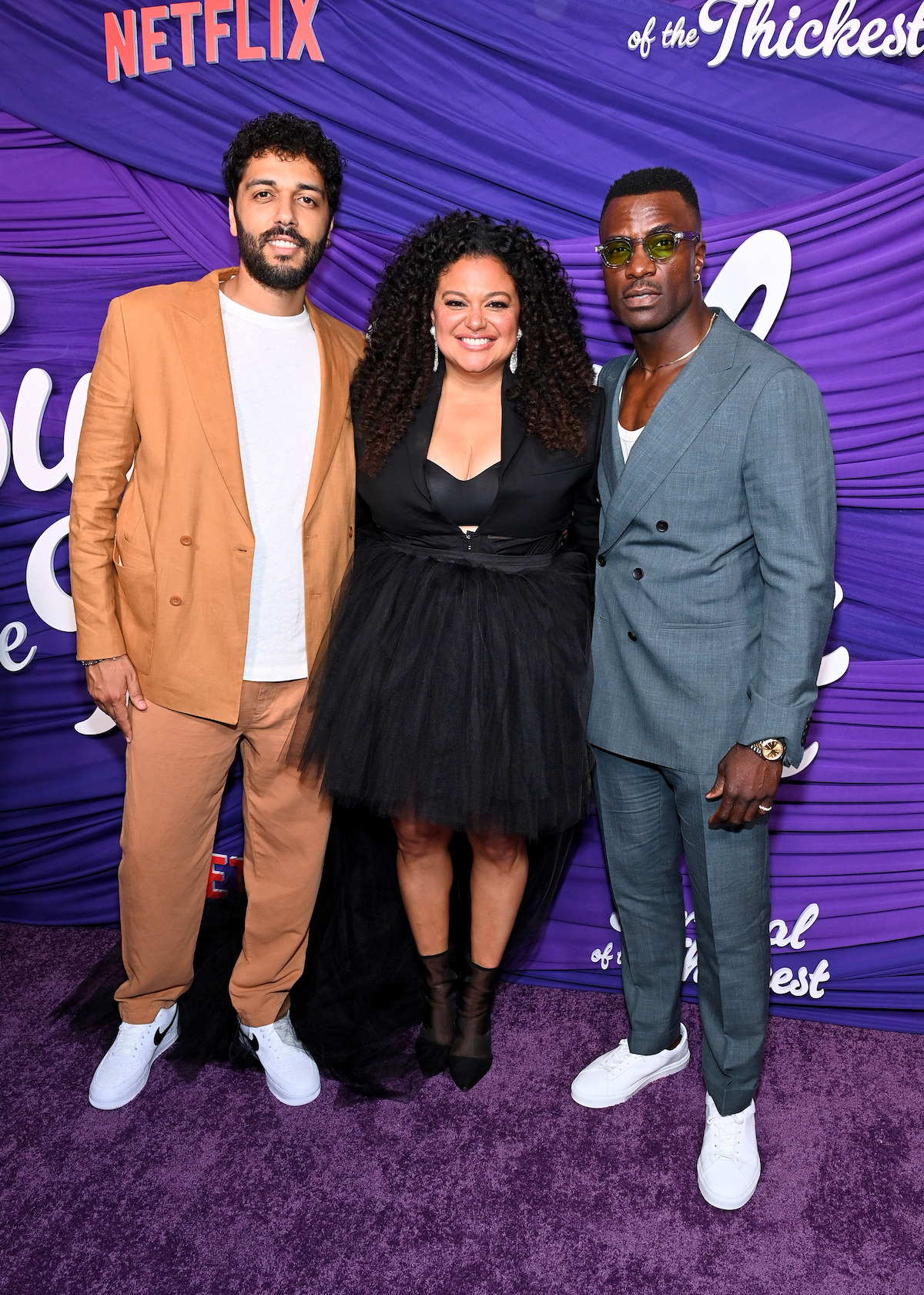 Michelle Buteau and 'Survival of the Thickest' Cast Hit Red Carpet