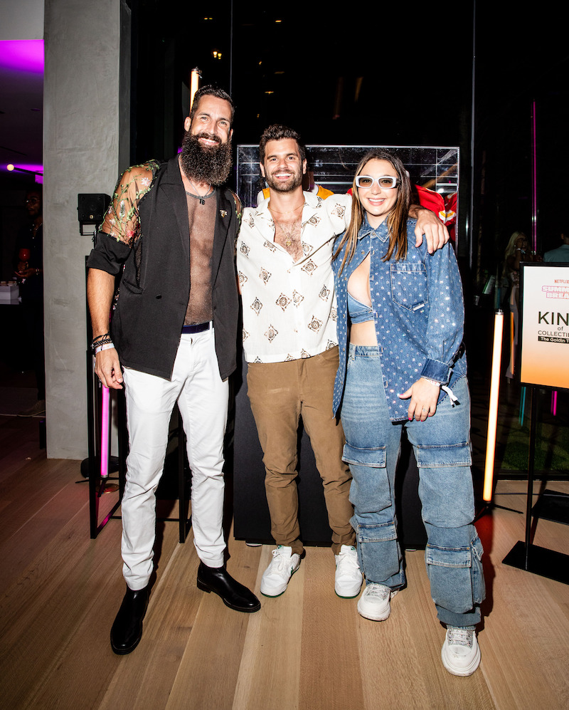 Paul, Nick, and Lexi from Squid Game: The Challenge, Perfect Match, and The Ultimatum: Queer Love.