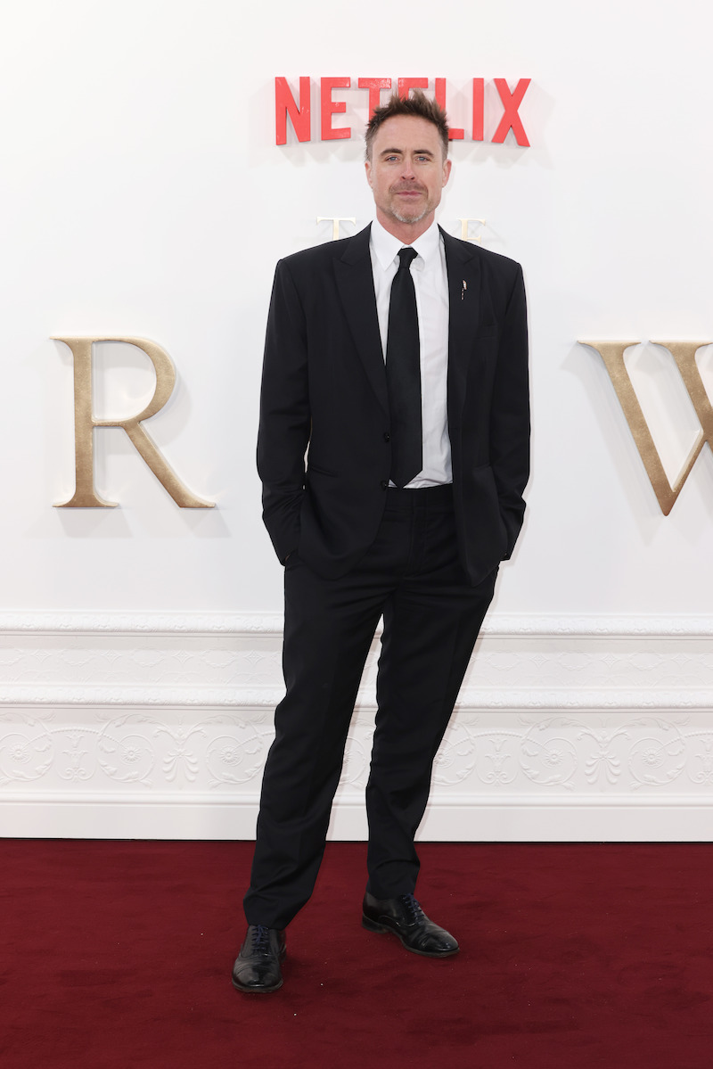 James Murray attends The Crown finale celebration at The Royal Festival Hall.