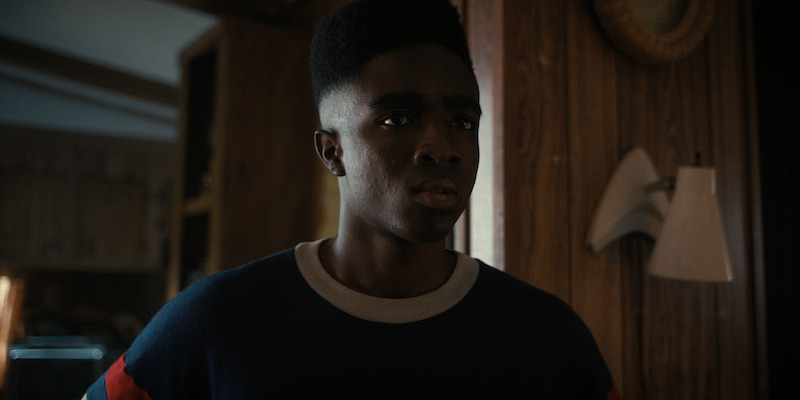 Caleb McLaughlin as Lucas Sinclair in Stranger Things Season 4, Volume 2 - See Over 100 Photos From ‘Stranger Things’ Season 4 Volume 2