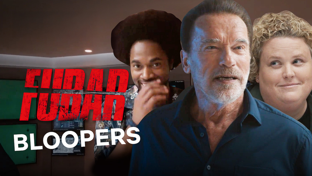 Arnold Schwarzenegger in the blooper reel for Season 1 of 'FUBAR'