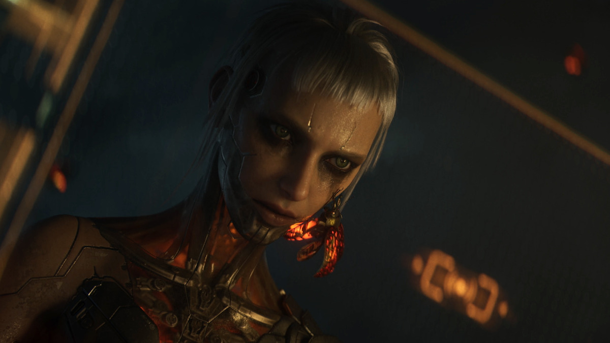 A cyborg in 'Love, Death, + Robots' Volume 4