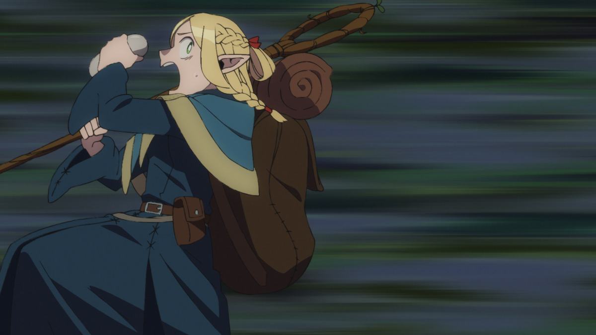 A still image from the animated series ‘Delicious in Dungeon’