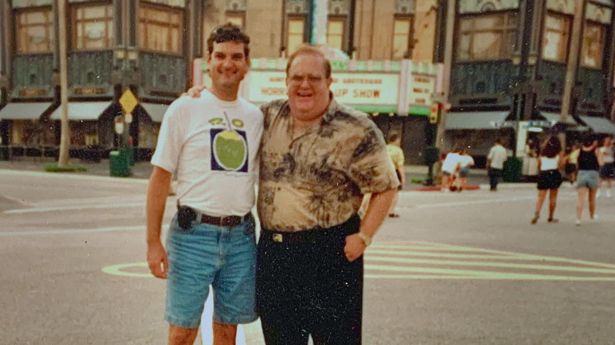 Lou Pearlman and longtime friend Jerry Rosen.