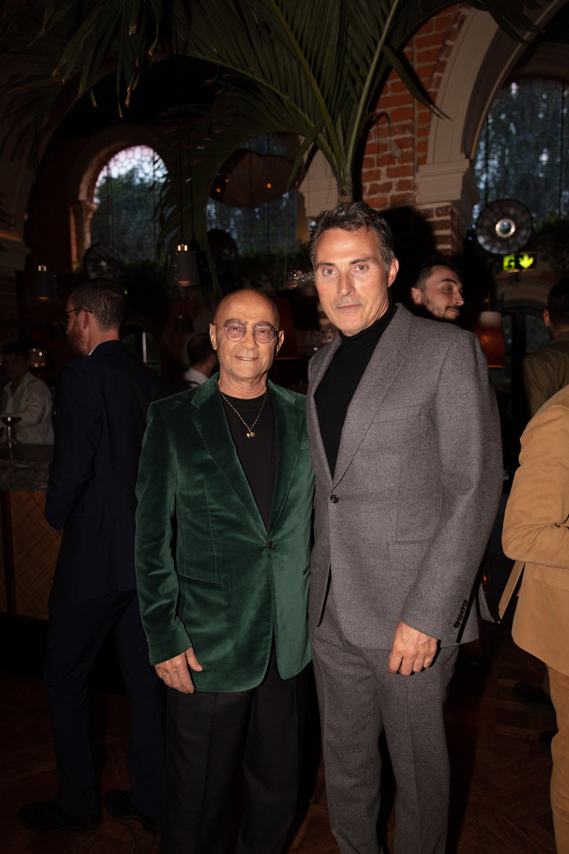 Salim Daw and Rufus Sewell
