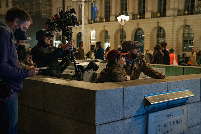 Adam Sandler as Nick Spitz and Jennifer Aniston as Audrey Spitz.