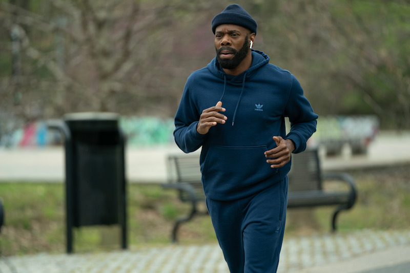 Colman Domingo as Muncie Daniels jogs in Season 1 of ‘The Madness.’