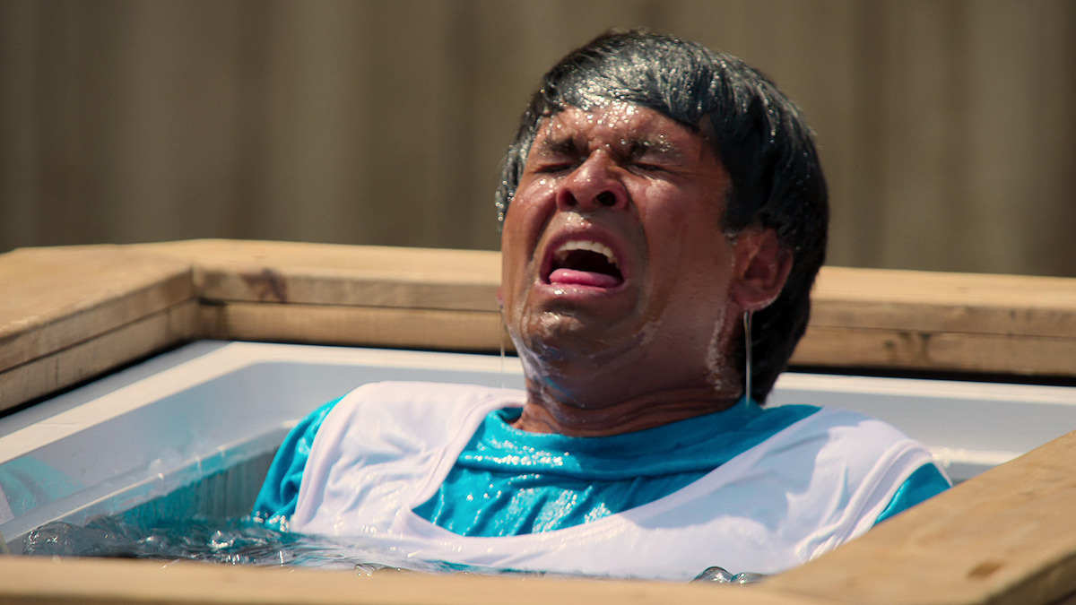 Shubham Goel during a challenge in ‘Battle Camp’