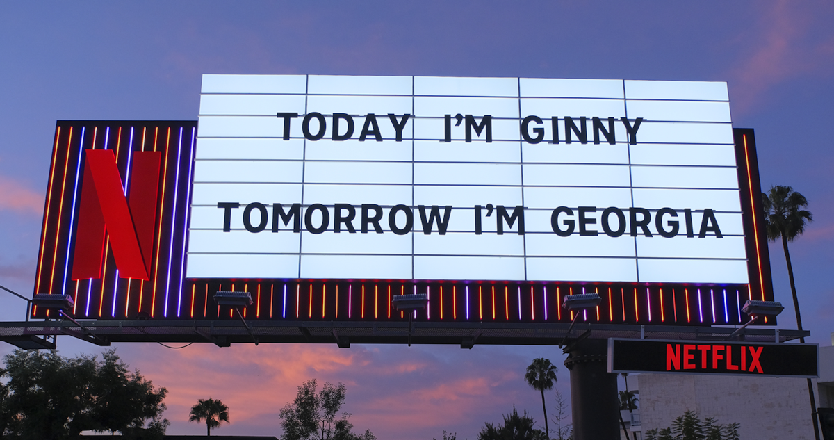 ‘Ginny & Georgia’ Sunset marquee